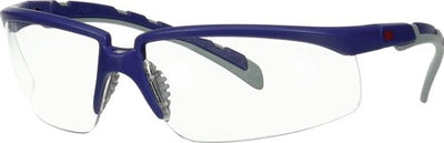 3m Schutzbrille | und 166 und170 | Halterung blaugrau, klares Glas | Polycarbonat | 1 Stück - 7100208382 7100208382
