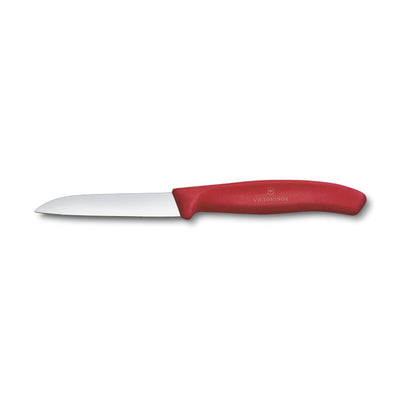 Victorinox Schälmesser Edelstahl rot glatt 8cm