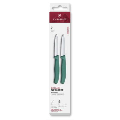 Victorinox Schälmesser 2 Stück grün spitz 8cm