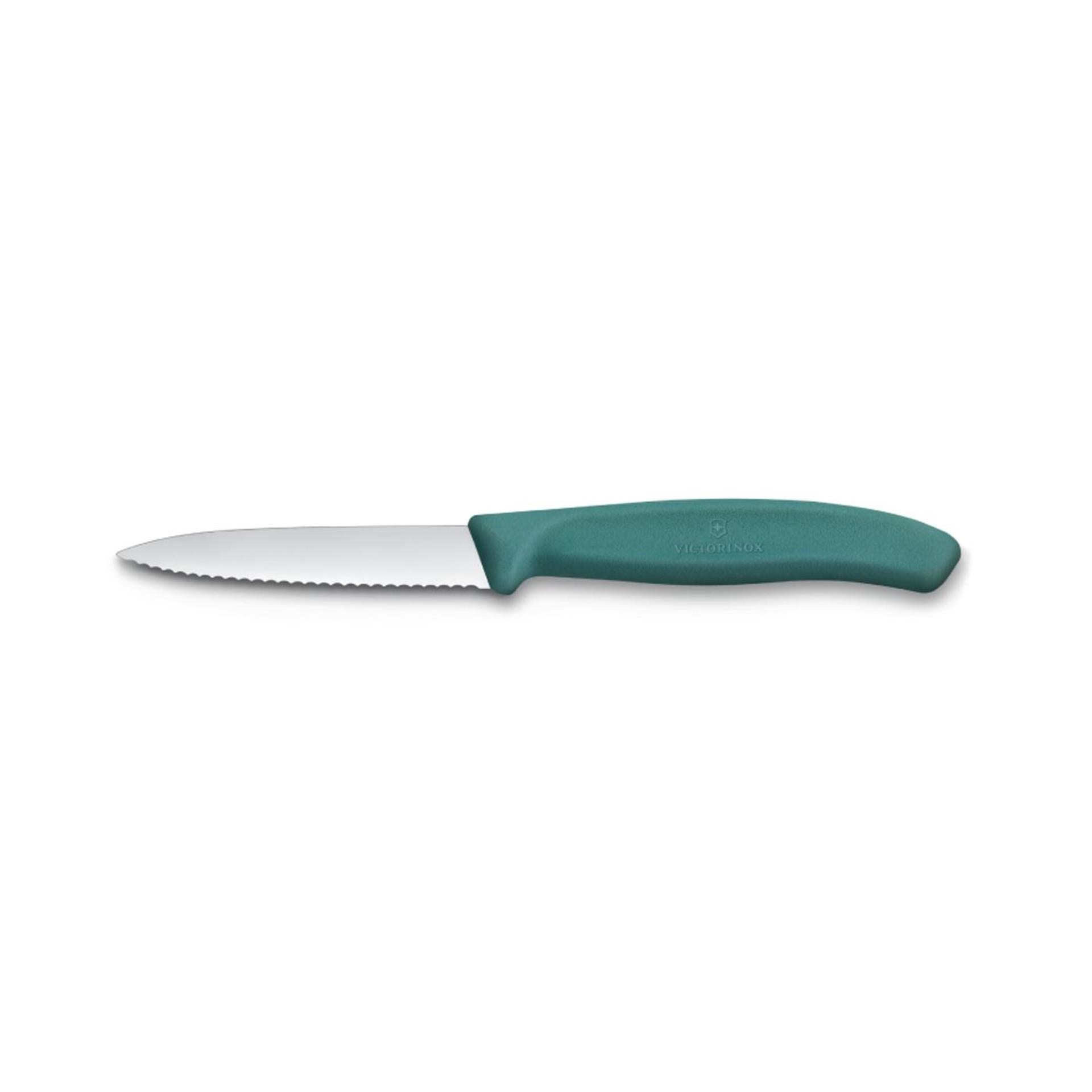 Victorinox Schälmesser grün gezahnt 8cm