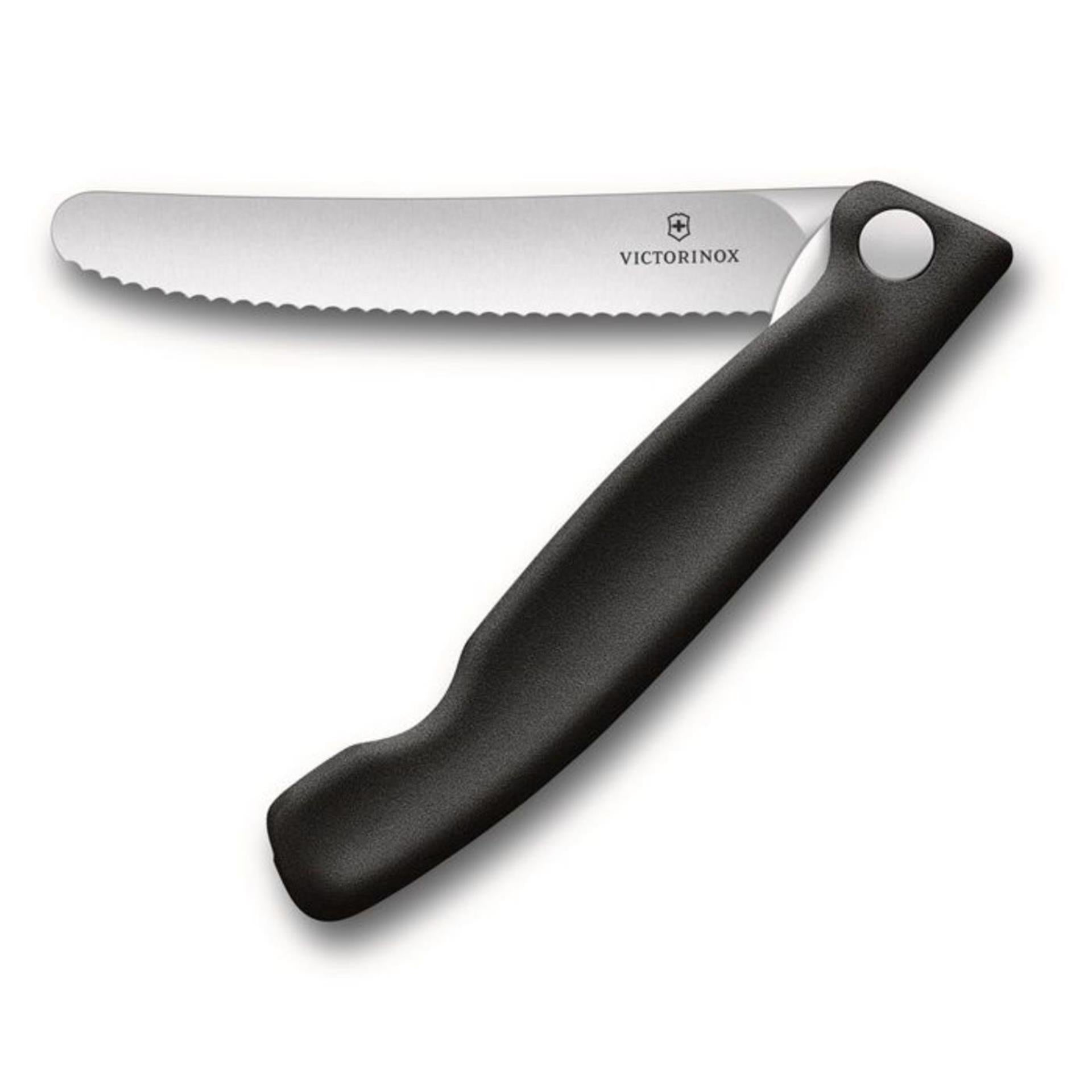 Victorinox klappbares Tafelmesser schwarz