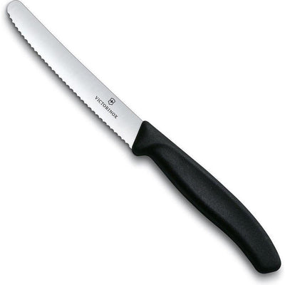 Victorinox Tomatenmesser gezahnt schwarz