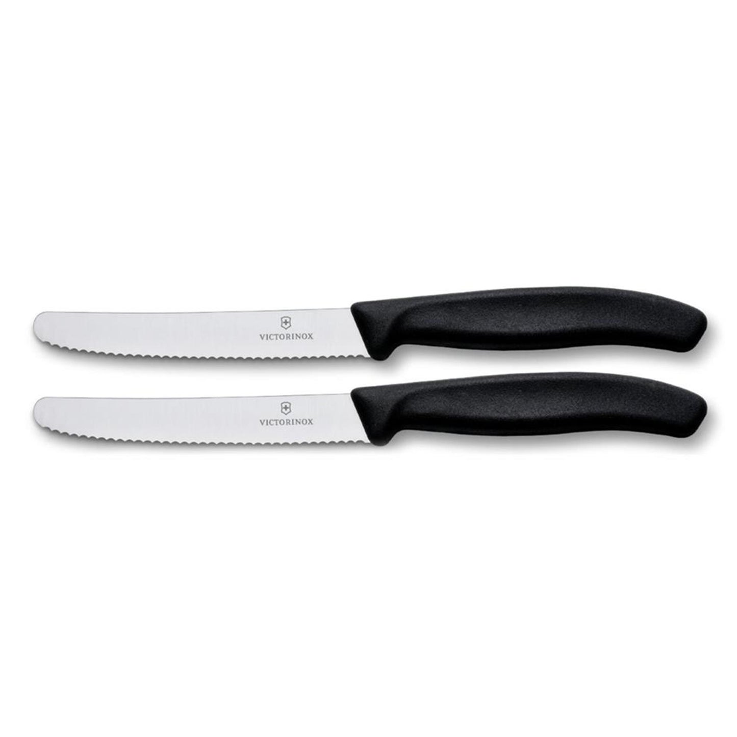 Victorinox Tomatenmesser gezahnt 2 Stück schwarz