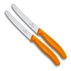 Victorinox Tomatenmesser gezahnt 2 Stück orange
