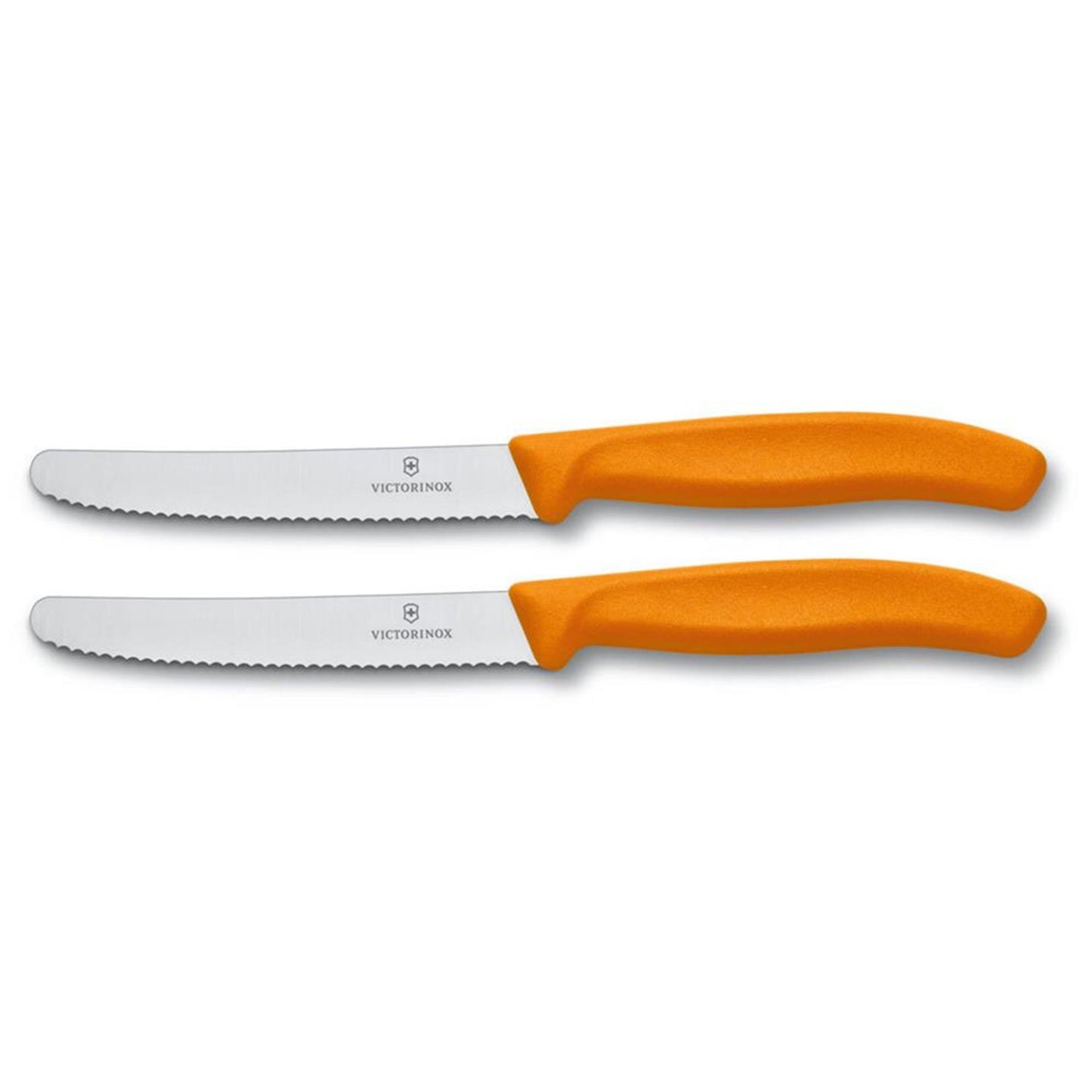 Victorinox Tomatenmesser gezahnt 2 Stück orange