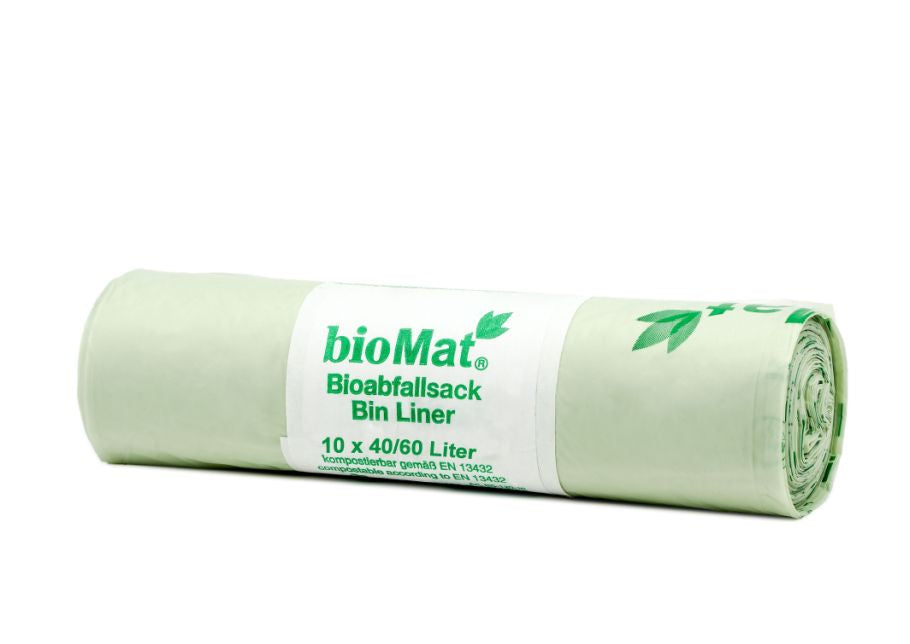 Biomat kompostierbare Müllsäcke 40 60 l 10 Stcs.