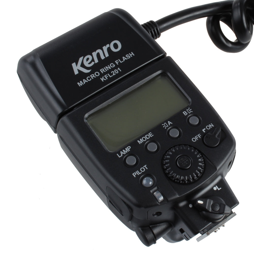 Kenro TTL Makro Ring Flash KFL201C für Canon