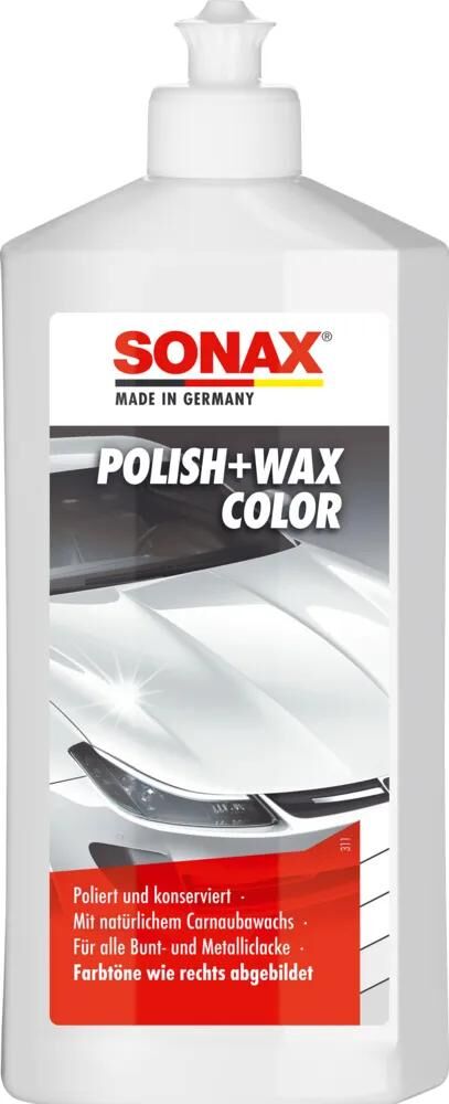 Sonax Farbpolitur + Wachs weiß