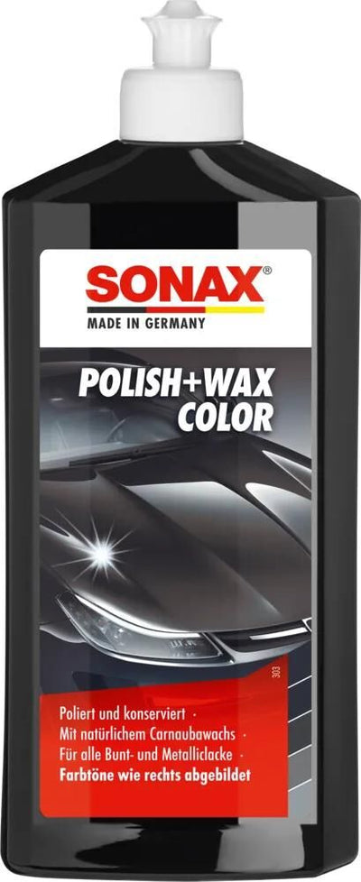 Sonax Farbpolitur + Wachs Schwarz Nanotechnologie