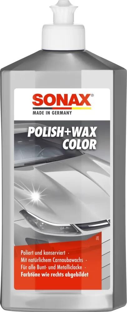 Sonax Farbpolitur + Wachs Silbergrau