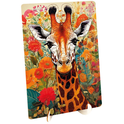 Moxy Holzpuzzle Giraffe in einzigartigen Formen