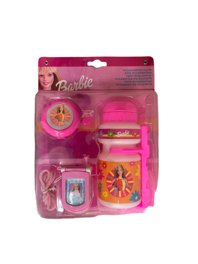 Roveba Stempel k801801 Barbie-Set Wasserflasche + Klingel + Telefon