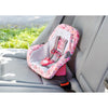 Baby geborenes Baby geborene Autositz rosa grau