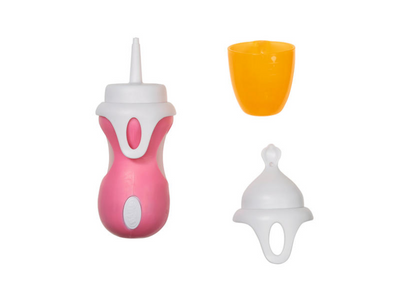Zapf Baby geboren interaktive Flasche und Löffel 43 cm