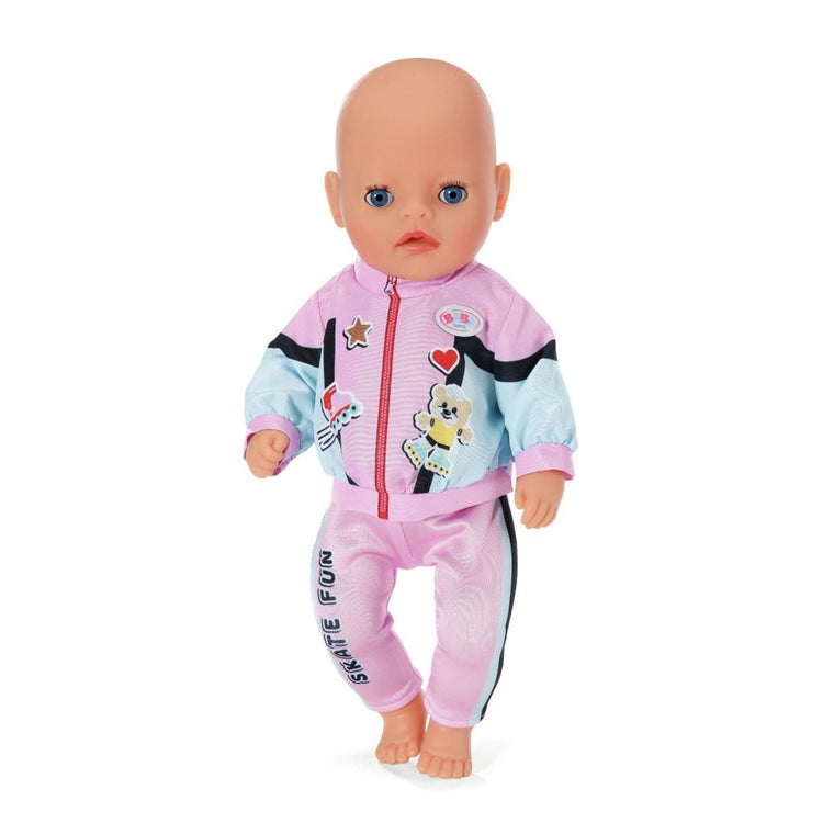 Baby geborenes Baby geborenes Jogging -Outfit Pink Black
