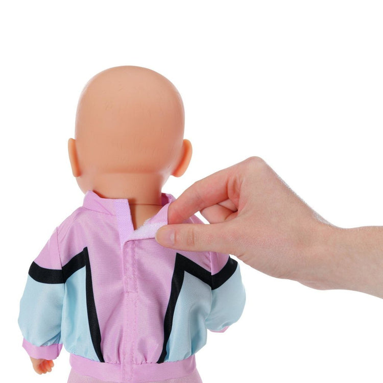 Baby geborenes Baby geborenes Jogging -Outfit Pink Black
