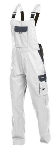 Dassy amerikanischer Overall Calais P K weiß grau 46