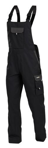 Dassy amerikanischer Overall Calais PK Schwarz Grau 46