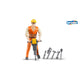 Bruder Bworld Construction Worker mit Zubehör