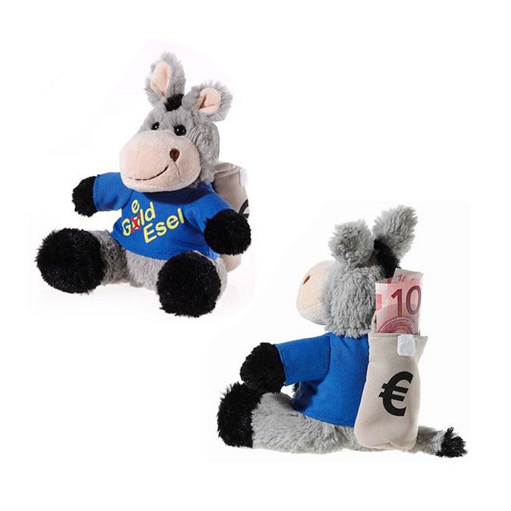 HEUNEC HEUNEC Umarmung Esel mit Geldrucksack