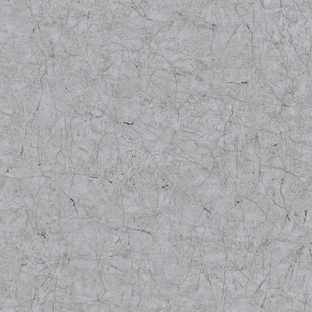 Noordwand Noordwand Tapete Vintage Deluxe Stuck Crackle Metallic Grey
