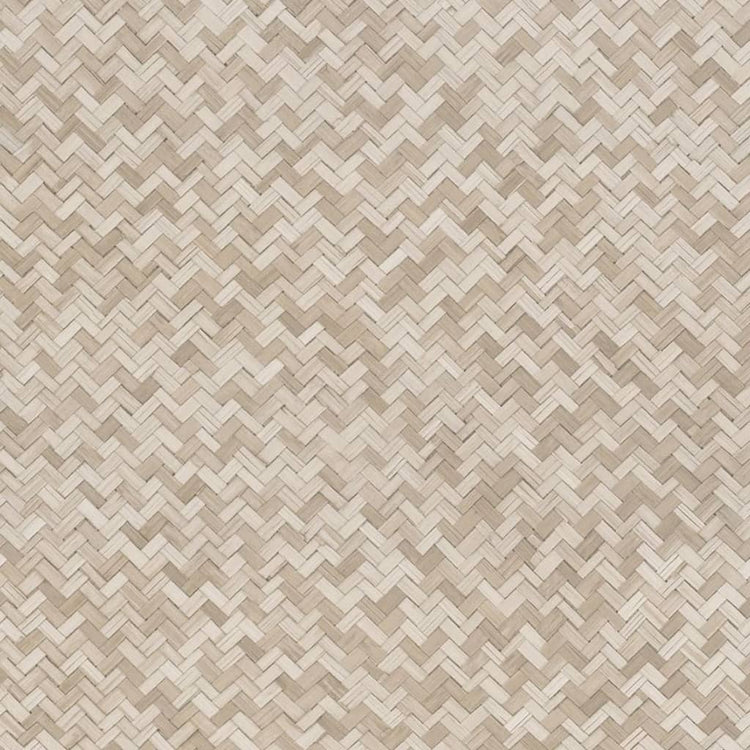 Noordwand Noordwand Wallpaper Botanica Rattan Wickerwork Brown und Beige