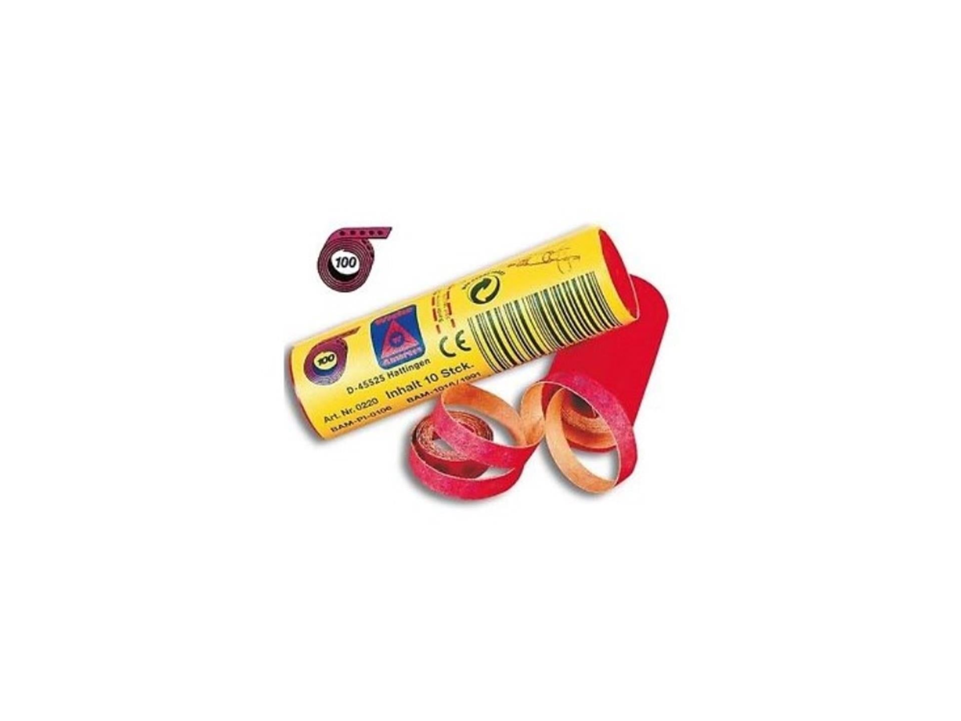 Johntoy Wicke Packung mit 12 Rollen Amorces 100 Schuss