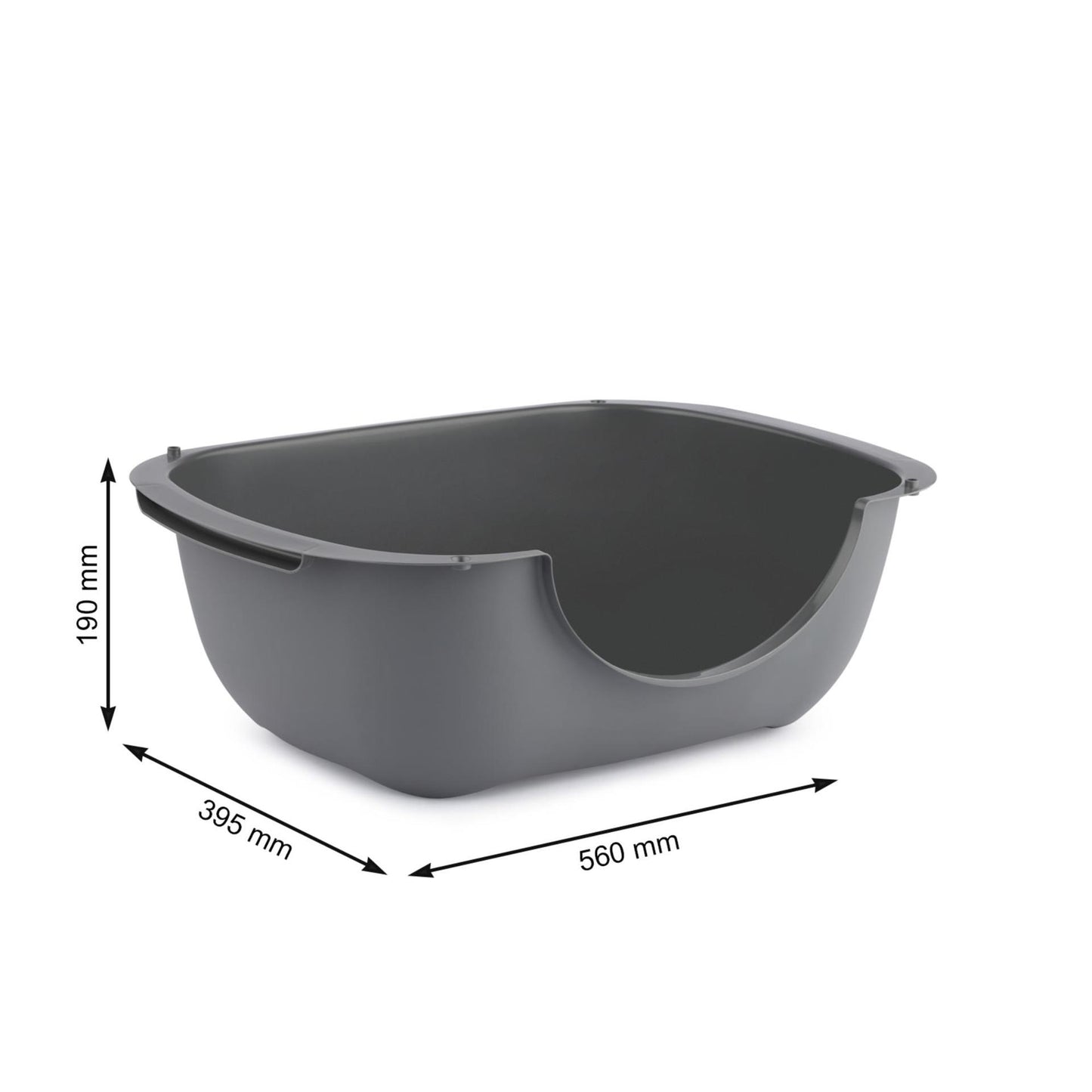 Rotho Bella Litterbox 56x39.5x19 cm Anthrazit