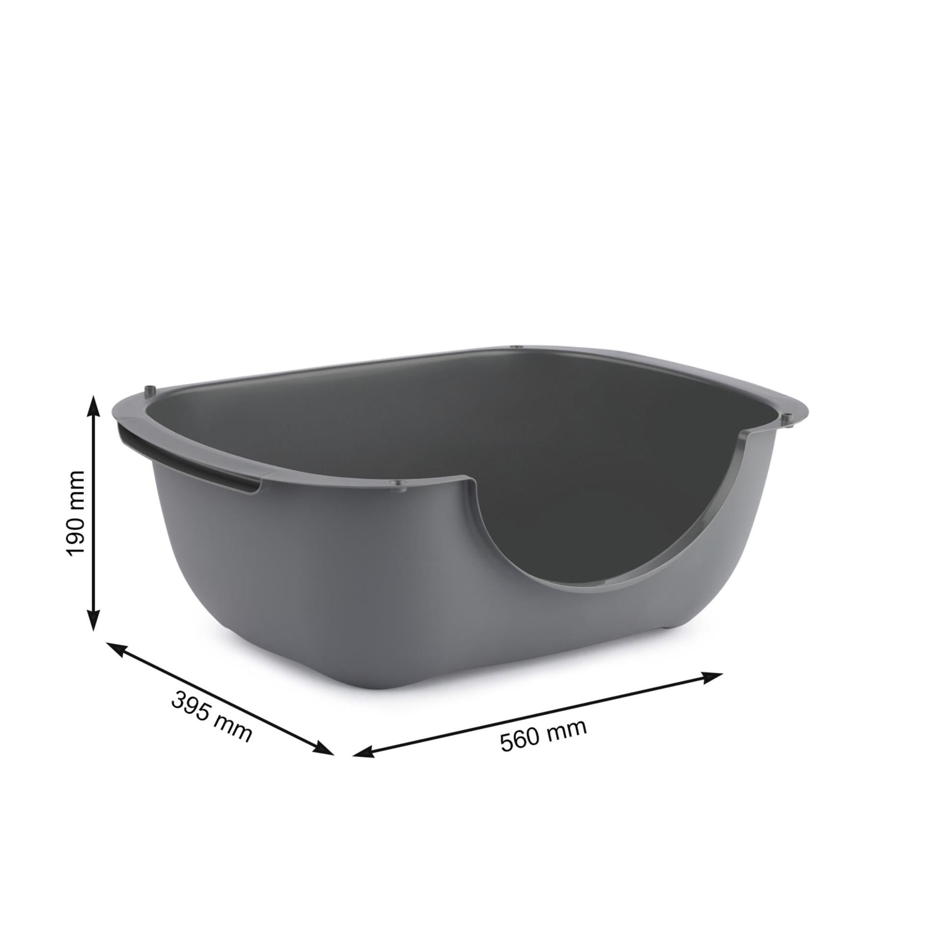 Rotho Bella Litterbox 56x39.5x19 cm Anthrazit