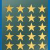 Avery Avery AV-52800 Label Z-Design Weihnachten Pakje Ein 2 Blatt Goldsterne
