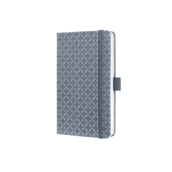 Sigel Sigel SI-JN126 Notizbuch Jolie Flair A6 Hardcover-Gletschergrau 174 Seite 80G