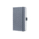 Sigel Sigel SI-JN126 Notizbuch Jolie Flair A6 Hardcover-Gletschergrau 174 Seite 80G