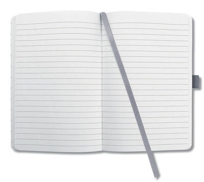 Sigel Sigel SI-JN126 Notizbuch Jolie Flair A6 Hardcover-Gletschergrau 174 Seite 80G