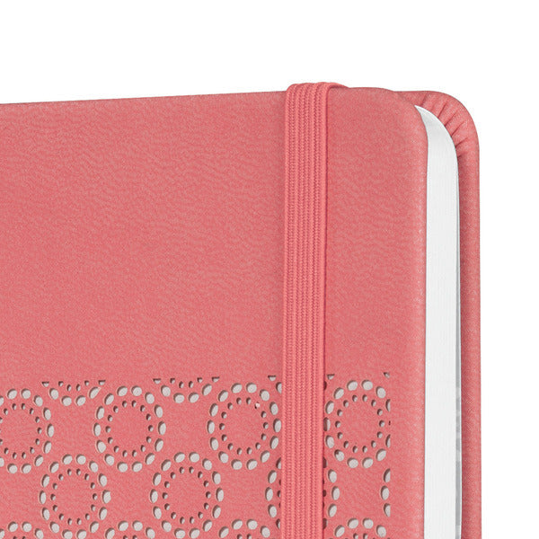 Sigel Sigel SI-JN203 Notizbuch Jolie beeindruckt A5 Hardcover ausgekleidet 'Salmon Pink'