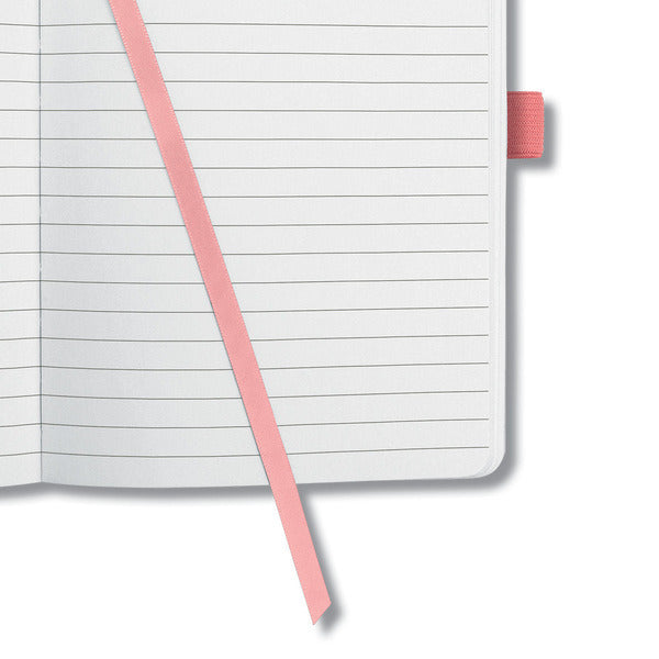 Sigel Sigel SI-JN203 Notizbuch Jolie beeindruckt A5 Hardcover ausgekleidet 'Salmon Pink'