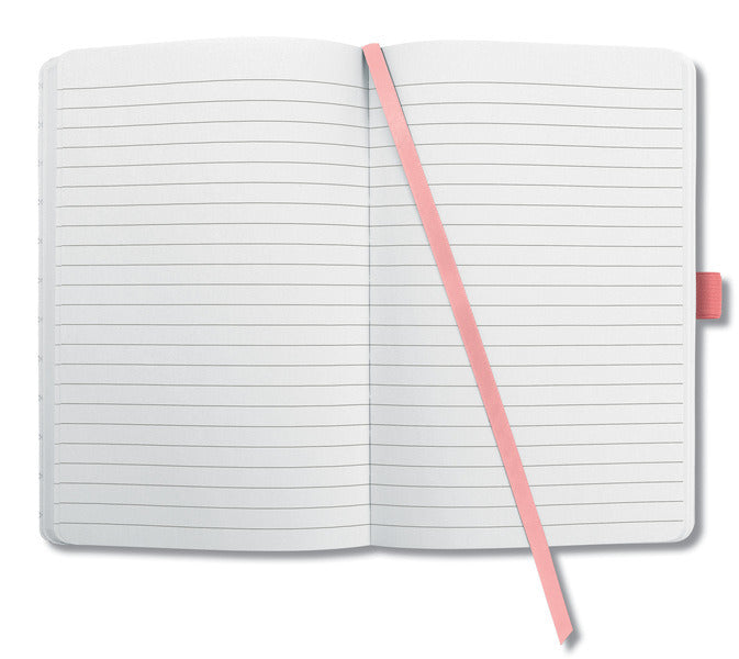 Sigel Sigel SI-JN203 Notizbuch Jolie beeindruckt A5 Hardcover ausgekleidet 'Salmon Pink'