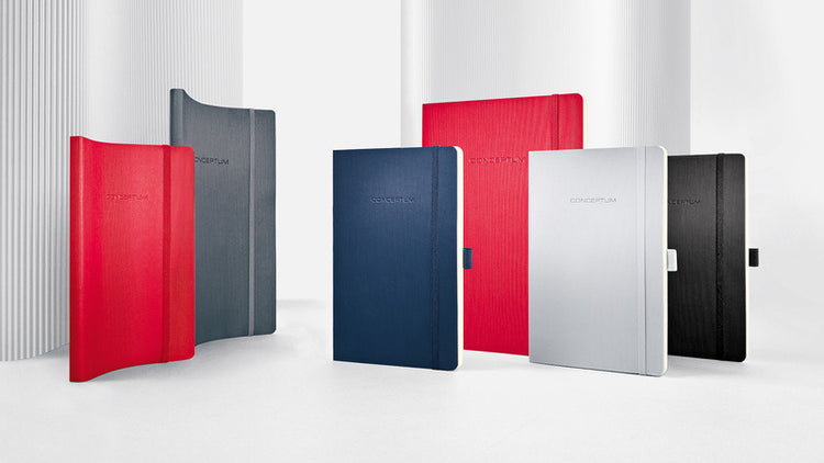 Sigel Sigel Si-Co323 Notebook Conceptum Pure Softcover A5 Hellgrau ausgekleidet