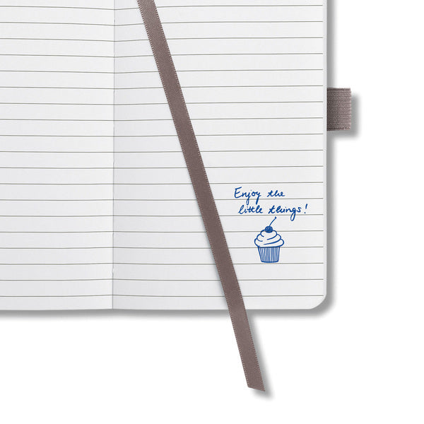 Sigel Sigel SI-JN505 Notebook Jolie Sense A5 Hardcover Line Brown
