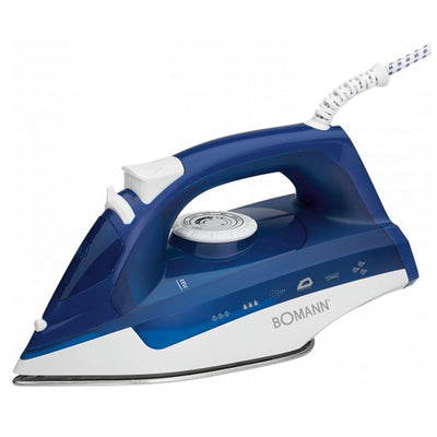Bomann Bomann DB 6004 CB Dampfeisen 2200W 250 ml blau weiß
