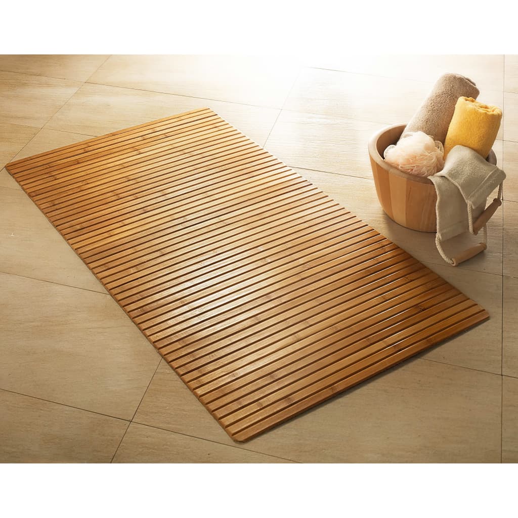 Kleine Wolke Little Wolke Bath Matte Bambus 50x80 cm Braun