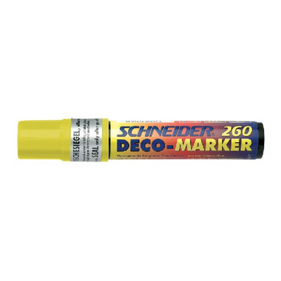 Kreidemarker Schneider maxx260 gelb 5-15 mm