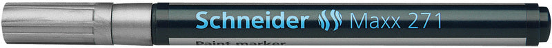 Schneider Lackmarker maxx 271 1-2mm silber 10 Stück
