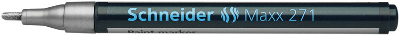 Schneider Lackmarker maxx 271 1-2mm silber 10 Stück