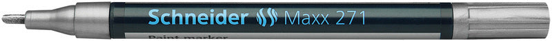 Schneider Lackmarker maxx 271 1-2mm silber 10 Stück