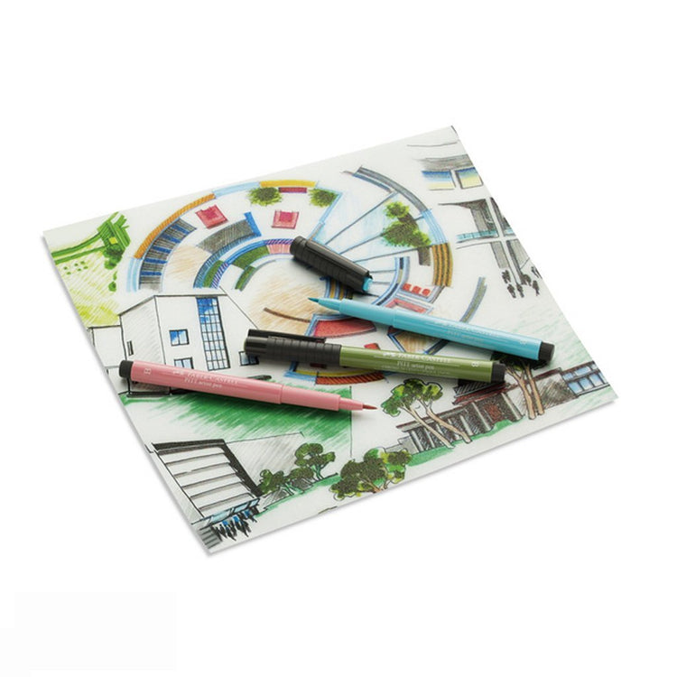 Faber Castell Faber Castell FC-167699 Künstler Pen Pinsel Schwarz 199 4 Stücke