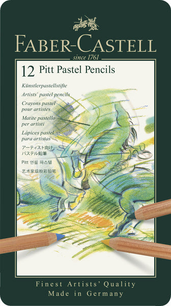 Faber Castell Faber Castell FC-11112 Pastell Bleistift Faber-Castell Pitt Metal Penny A 12 Stück