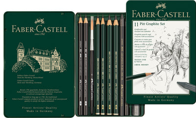 Faber Castell Faber Castell FC-11972 Grafiet Set Faber-Castell Pitt 11-Stück