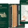 Faber Castell Faber Castell FC-11975 Pitt Monochrom Set Faber-Castell 12-Stück Medium