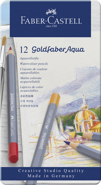 Faber Castell Faber Castell FC-114612 Aquarelolood Faber-Castell Goldfaber Pie 12 Stücke