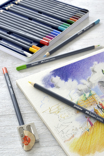 Faber Castell FC-114748 Buntstift Faber-Castell Gold Faber Federmäppchen mit 48 Stück
